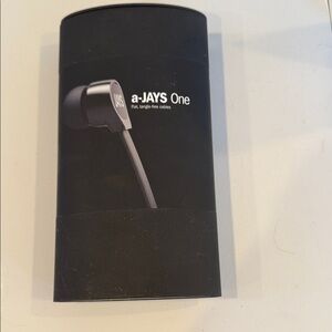 a-JAYS One Black BRAND New Earphones